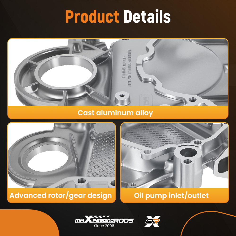 Timing Chain Cover compatible for Ford Mustang Capri 302 5.0L 1979-1985 D7AE6059A