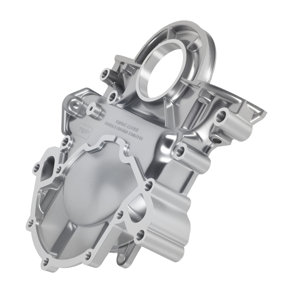 New 1x Engine Timing Cover compatible for Ford Bronco 5.0L 5.8L V8 1980-1987 D4OE6059A