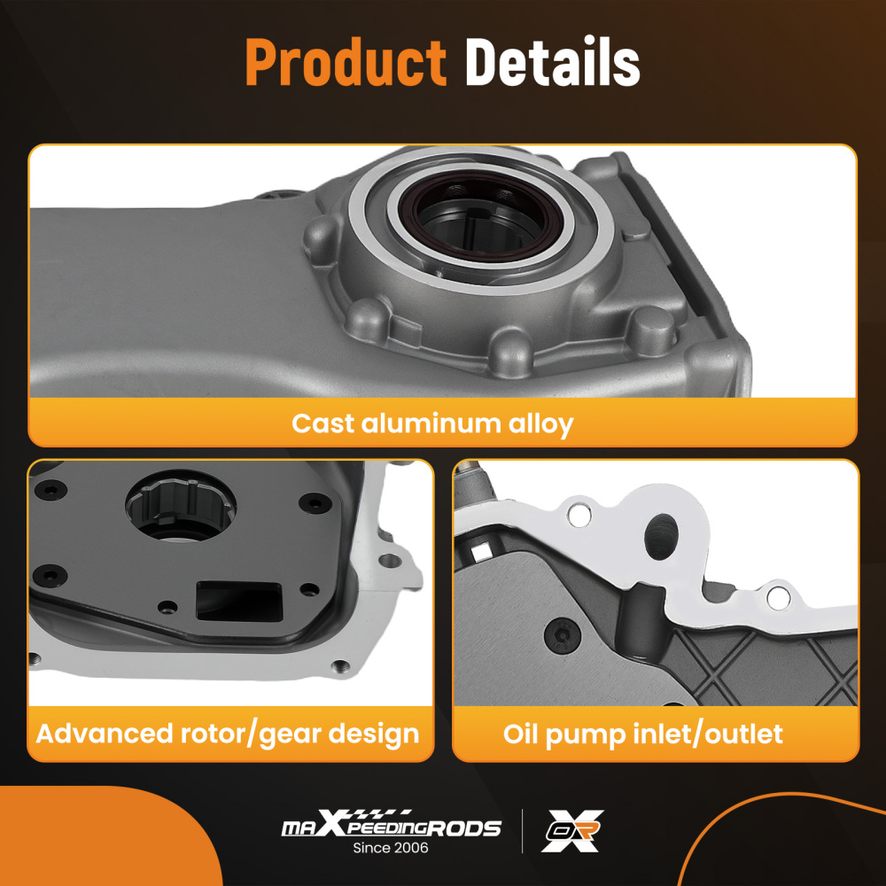 Oil Pump compatible for Fiat Panda Panel Van 169 2004-2011 compatible for FWD AWD Diesel 55185375