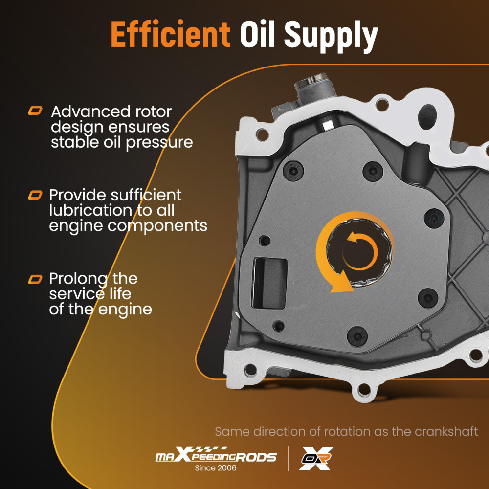 Oil Pump compatible for Fiat Panda Panel Van 169 2004-2011 compatible for FWD AWD Diesel 55185375