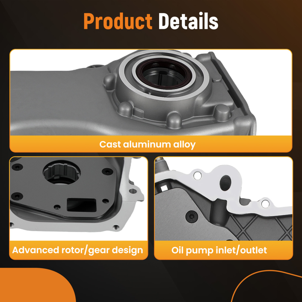 Engine Oil Pump compatible for FIAT 500 1.3L Hatchback 2007-2023 55185375 71740365