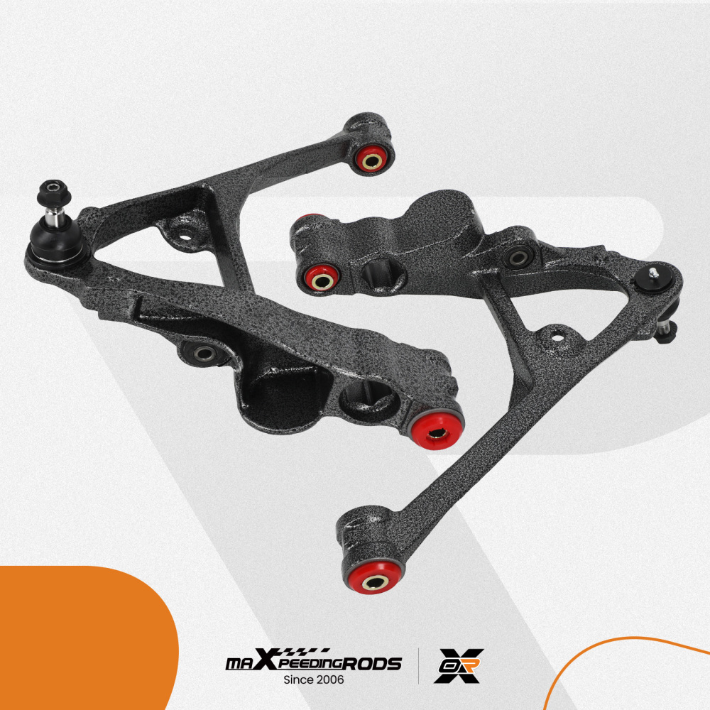 14x Upper Lower Control Arms Poly Bushing Tierod For 99-06 compatible for Silverado Sierra 1500
