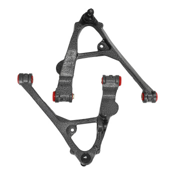 14x Upper Lower Control Arms Poly Bushing Tierod For 99-06 compatible for Silverado Sierra 1500