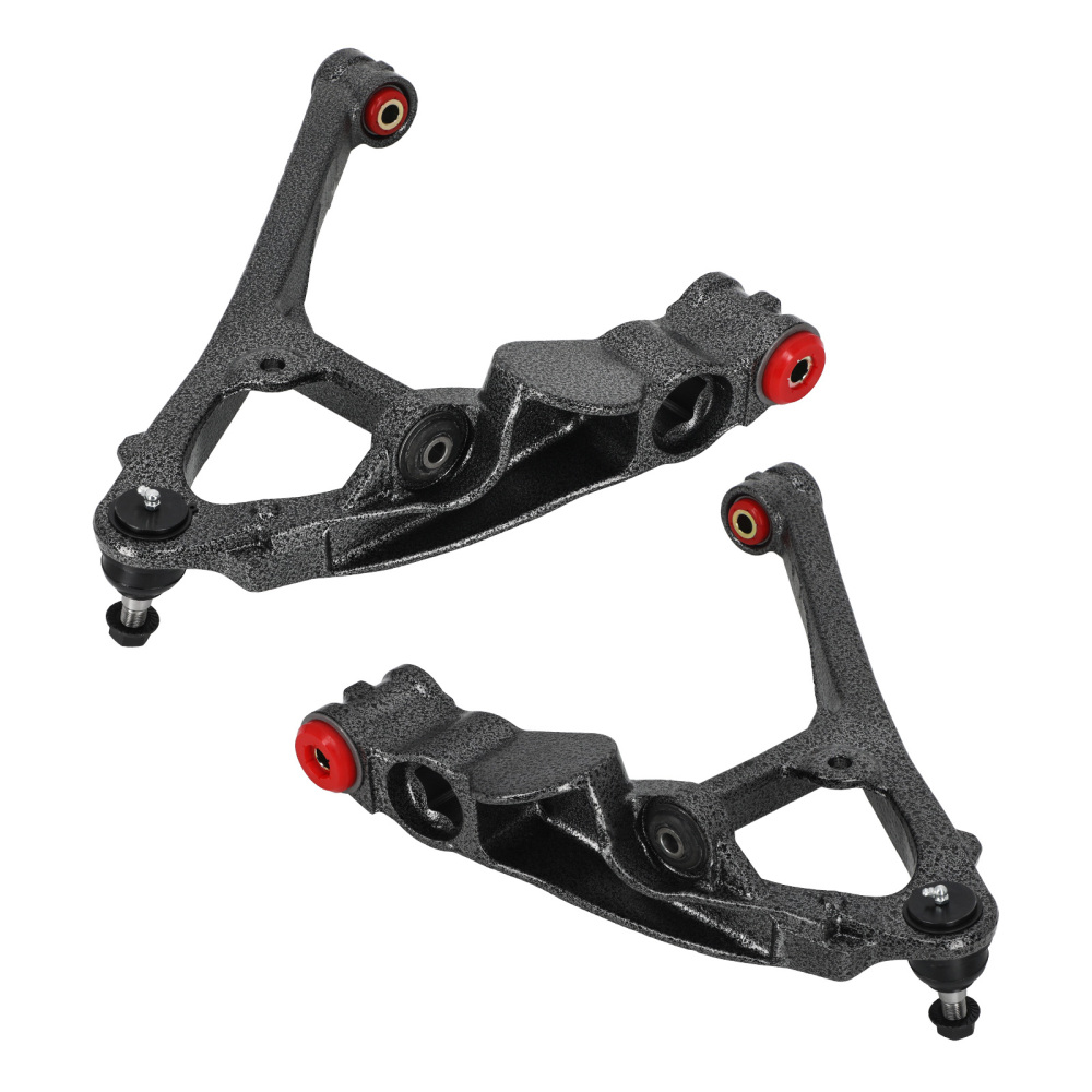 14x Upper Lower Control Arms Poly Bushing Tierod For 99-06 compatible for Silverado Sierra 1500