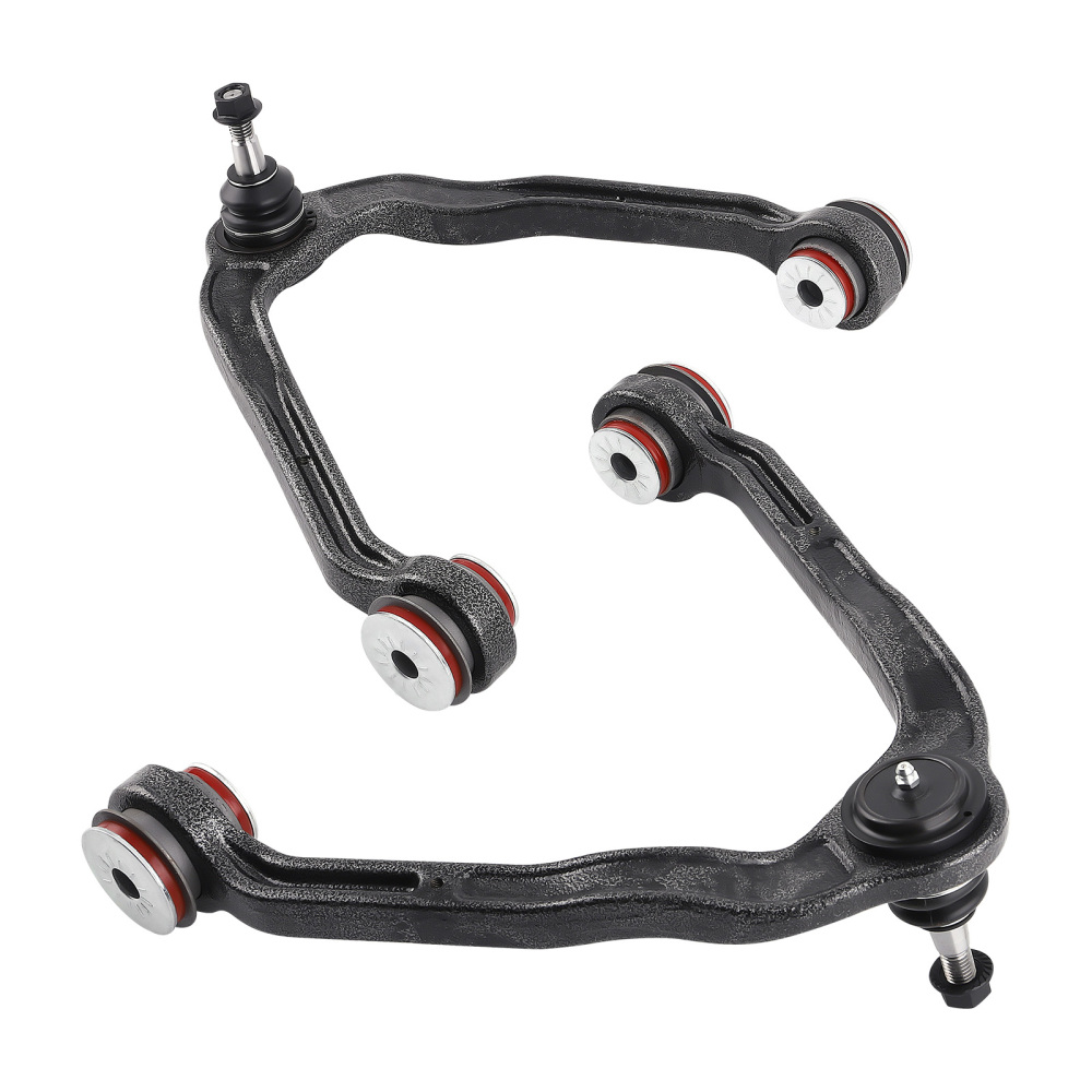 Front Upper Lower Control Arm w/PU for 1999-2003 compatible for Chevy Silverado GMC Sierra 4WD