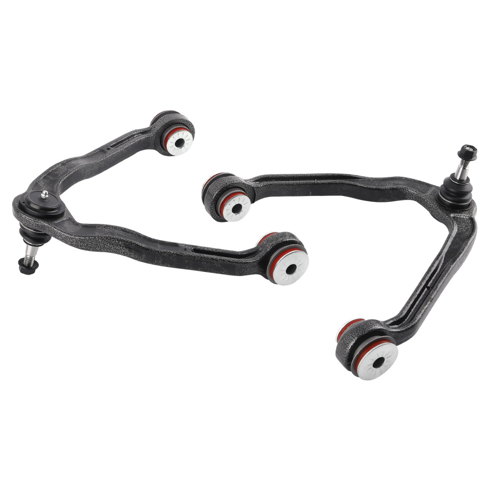Front Upper Lower Control Arm w/PU for 1999-2003 compatible for Chevy Silverado GMC Sierra 4WD