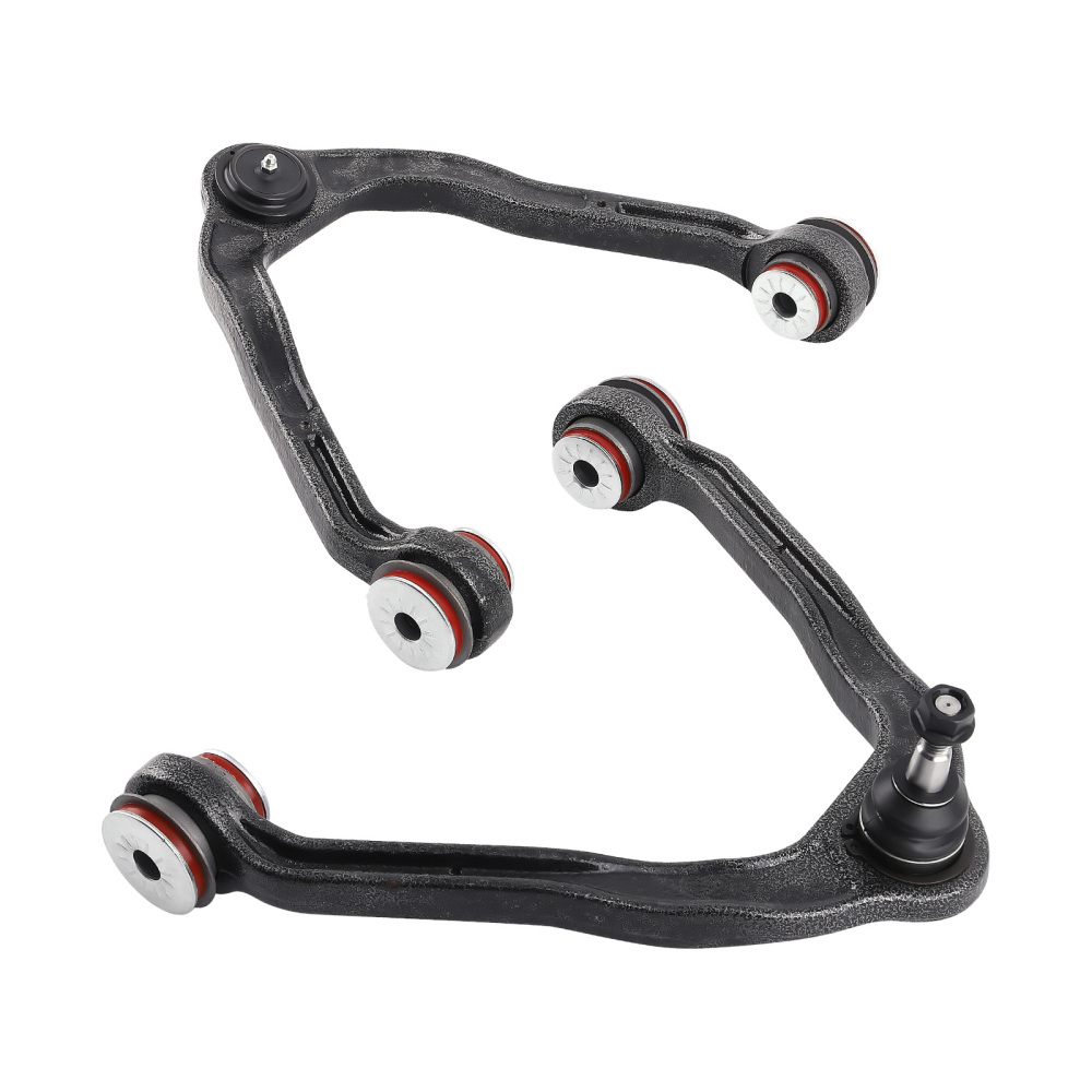 Front Upper Lower Control Arm w/PU for 1999-2003 compatible for Chevy Silverado GMC Sierra 4WD