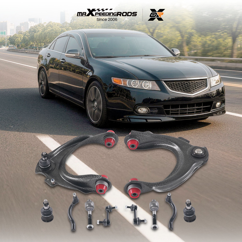 maXpeedingrods 10Pcs Front Upper Control Arm Kit for Honda Accord 2003-2007