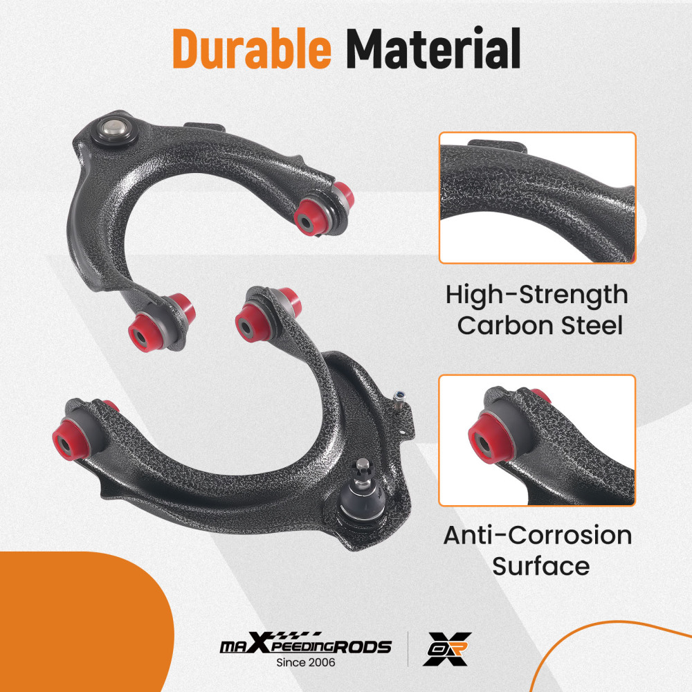 maXpeedingrods 10Pcs Front Upper Control Arm Kit for Honda Accord 2003-2007