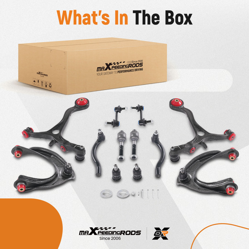 maXpeedingrods 12Pcs Front Suspension Kit for Honda Accord 2008-2012