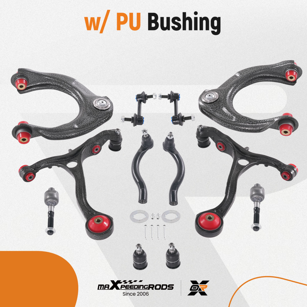 maXpeedingrods 12Pcs Front Suspension Kit for Honda Accord 2008-2012