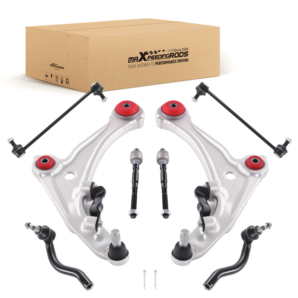 maXpeedingrods 8Pcs Front Lower Control Arm Kit Compatible For Nissan Altima 2007-2012