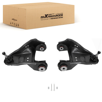 Front Upper Control Arm + Poly Bushing for 1984-2004 compatible for Chevy S10 Blazer 1995-2005