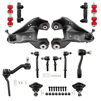 14x Front Upper Control Arms w/ Ball Joint compatible for Chevy Blazer S10 compatible for GMC Jimmy Sonoma