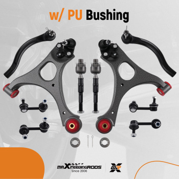12x Front Lower Control Arm Ball Joint Sway Bar compatible for Honda Civic 2006 2007 - 2011