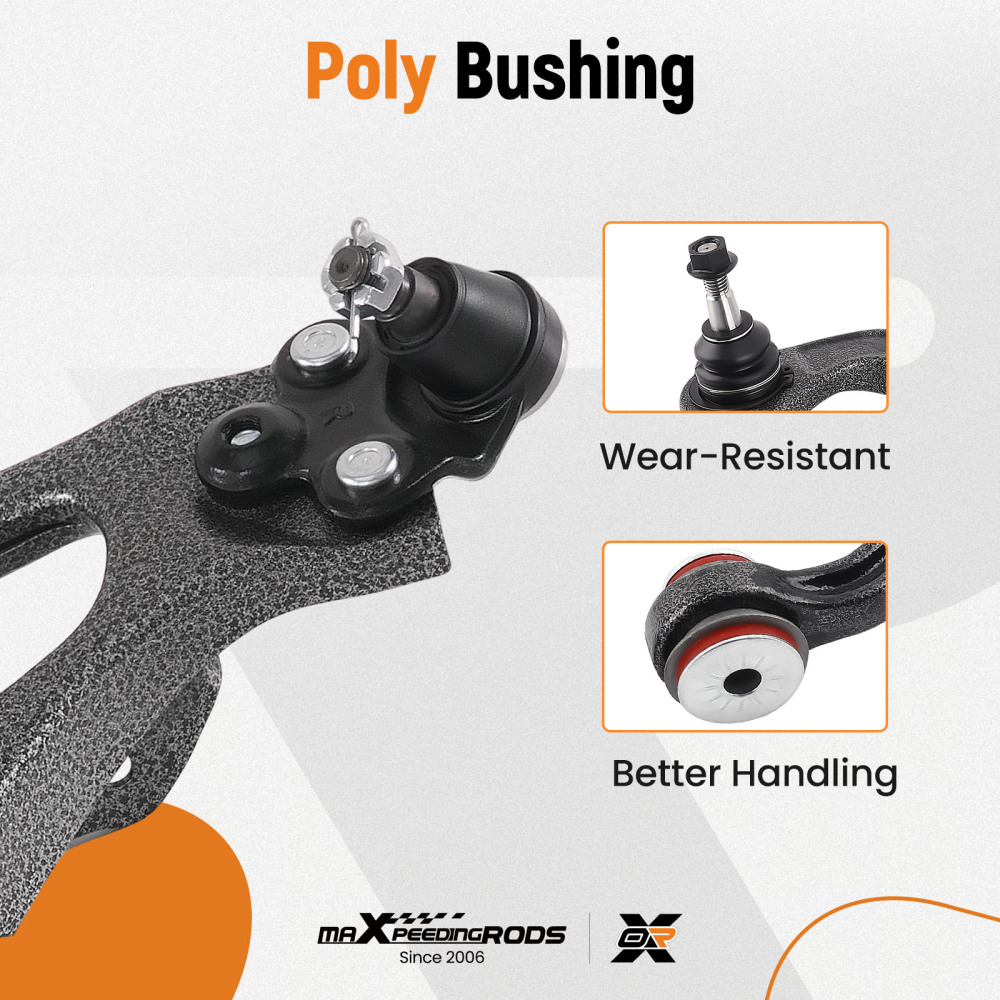 maXpeedingrods Front Lower Control Arm Kit for Honda Civic Non Si 2006-2011