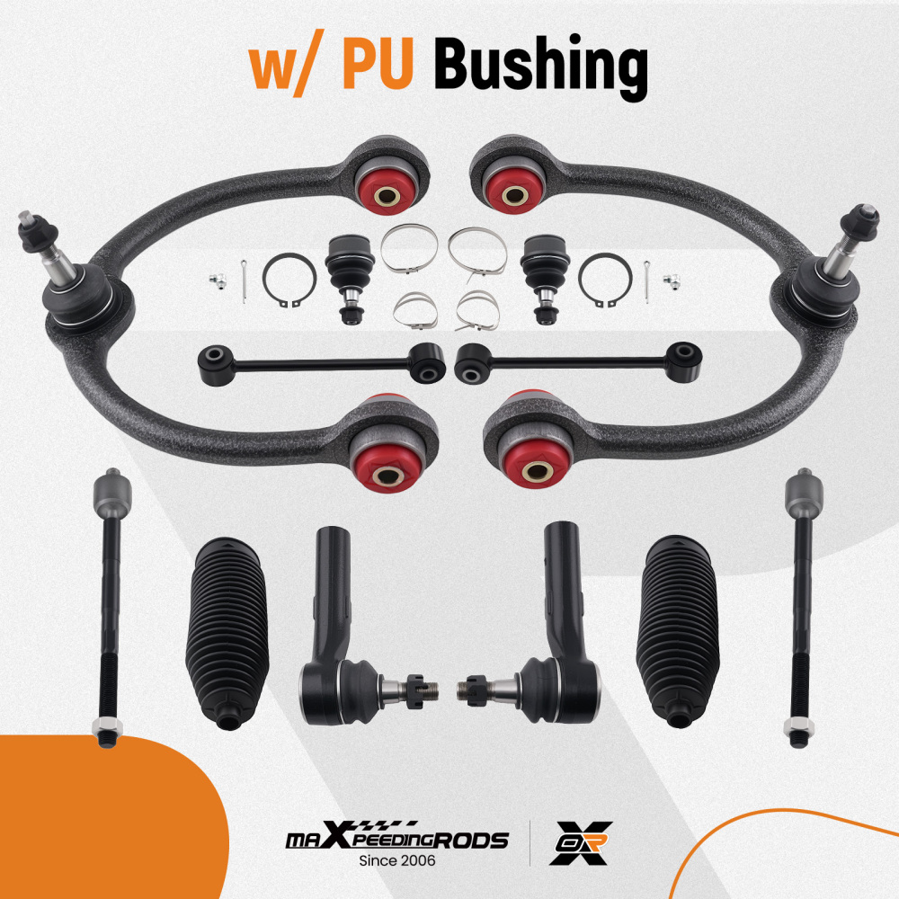 12x Front Upper Control Arms compatible for Jeep Commander Grand Cherokee 2005 2006 - 2010