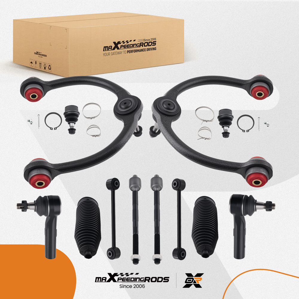 12x Front Upper Control Arms compatible for Jeep Commander Grand Cherokee 2005 2006 - 2010