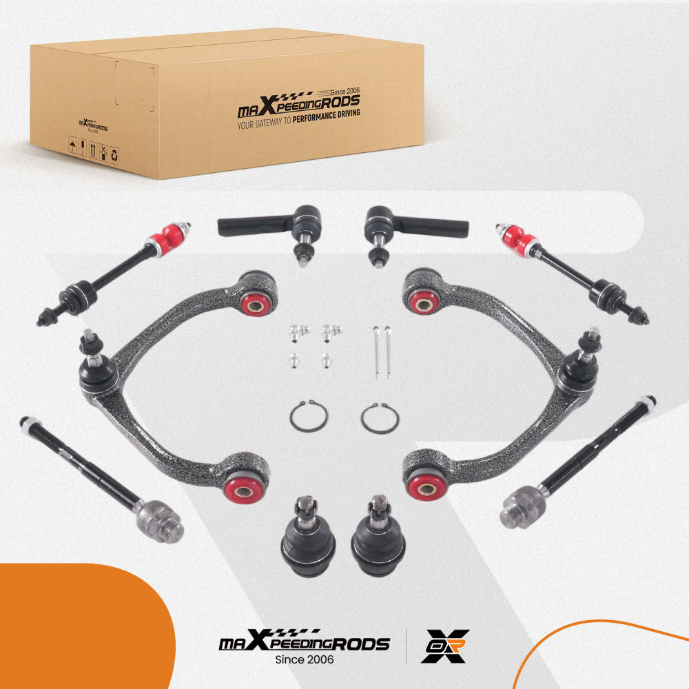 maXpeedingrods 10Pcs Front Upper Control Arm Kit for Dodge Dakota 2005-2010