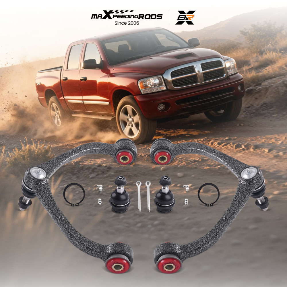 maXpeedingrods 4Pcs Front Upper Control Arm Kit for Dodge Dakota 2005-2010