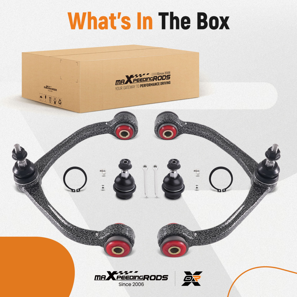 maXpeedingrods 4Pcs Front Upper Control Arm Kit for Dodge Dakota 2005-2010