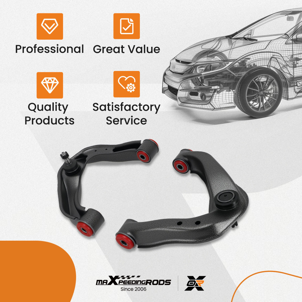 maXpeedingrods 2Pcs Front Upper Control Arms for Nissan Frontier 2005-2023