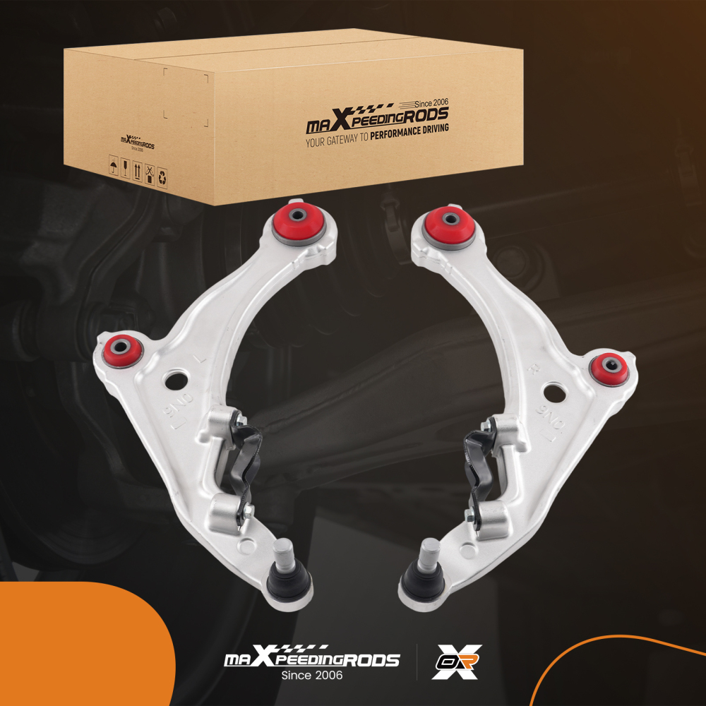 maXpeedingrods 2Pcs Front Lower Control Arm Kit Compatible For Nissan Maxima 2009-2014
