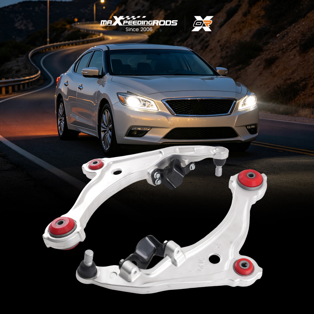 maXpeedingrods 2Pcs Front Lower Control Arm Kit Compatible For Nissan Maxima 2009-2014