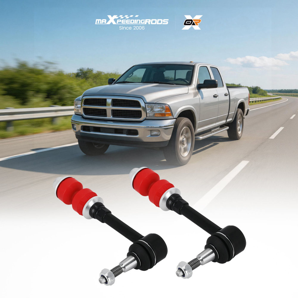 Front Stabilizer Sway Bar End Links for 2003-2005 compatible for Dodge Ram 2500 3500 4WD K80467