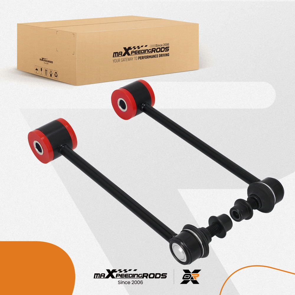 2x Rear Sway Bar Links compatible for Cadillac Escalade Chevy Suburban Tahoe GMC Yukon H2