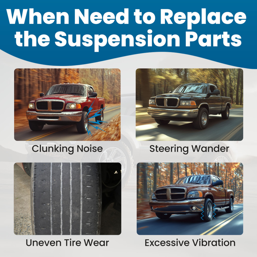 maXpeedingrods Front Stabilizer Sway Bar End Link for Dodge Ram 1500 2500 3500 2002-2016