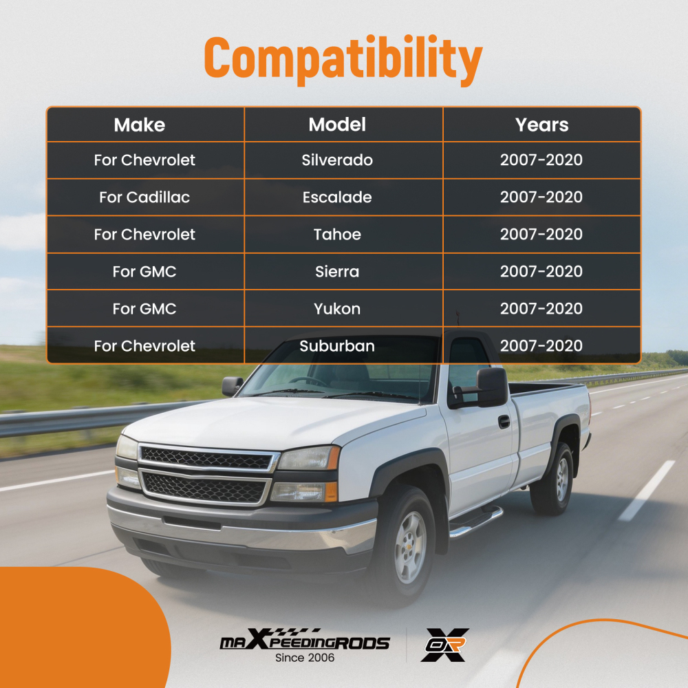 Suspension Front Sway Bar End Links For 2007-2018 compatible for Chevy Silverado 1500 K700432