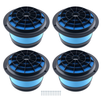 4PC Air Filter compatible for Freightliner Business Class M2 2005-2008 CA10281 AF2376