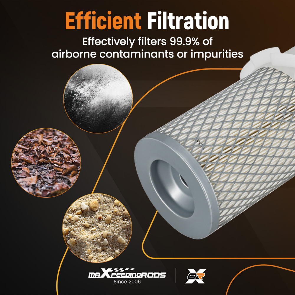 Air Filter compatible for Bobcat 310 313 440 443 443B 444 453 500 542B Skid Steer