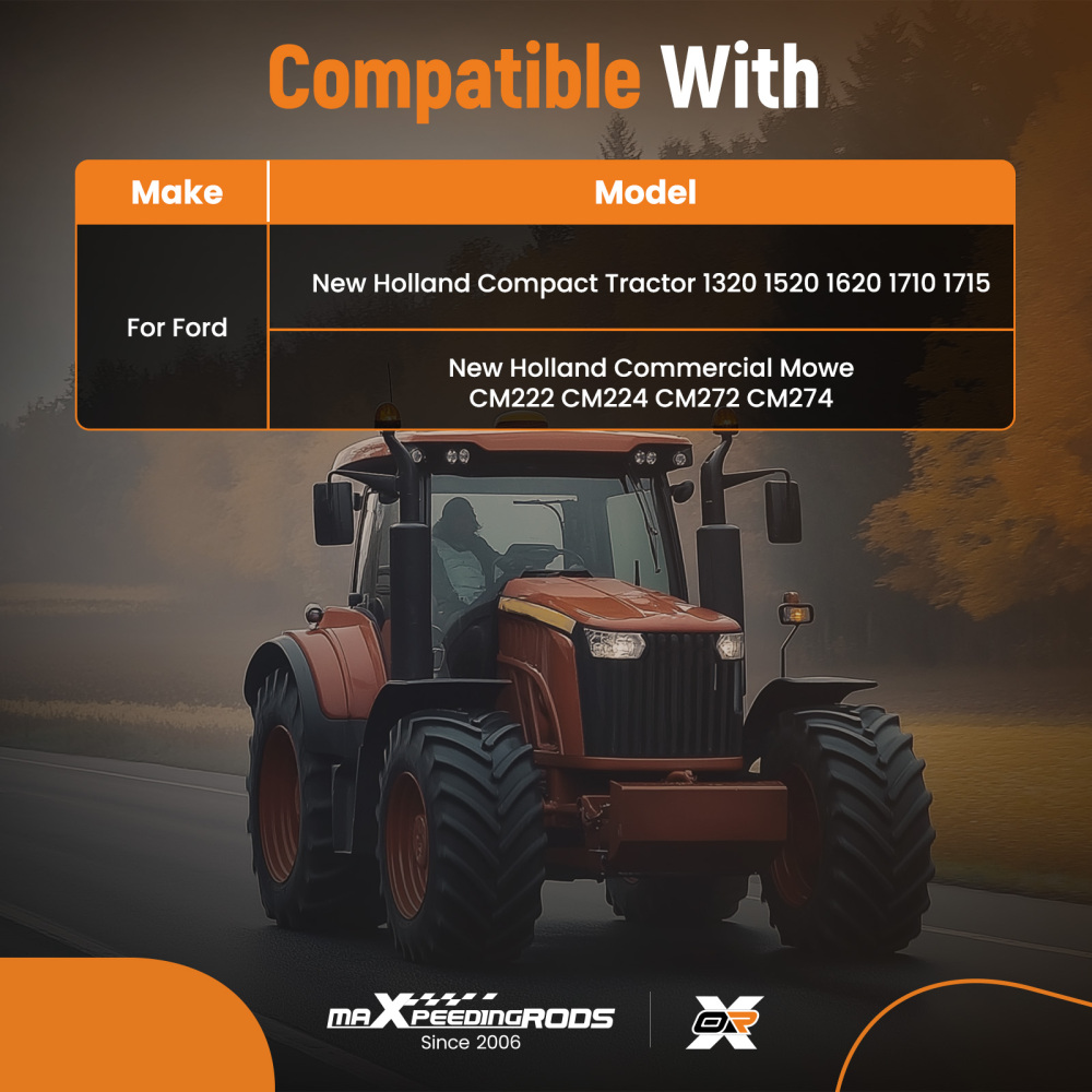 Air Filter compatible for Ford New Holland 1320 1520 1620 1710 1715 84541251 PA2944