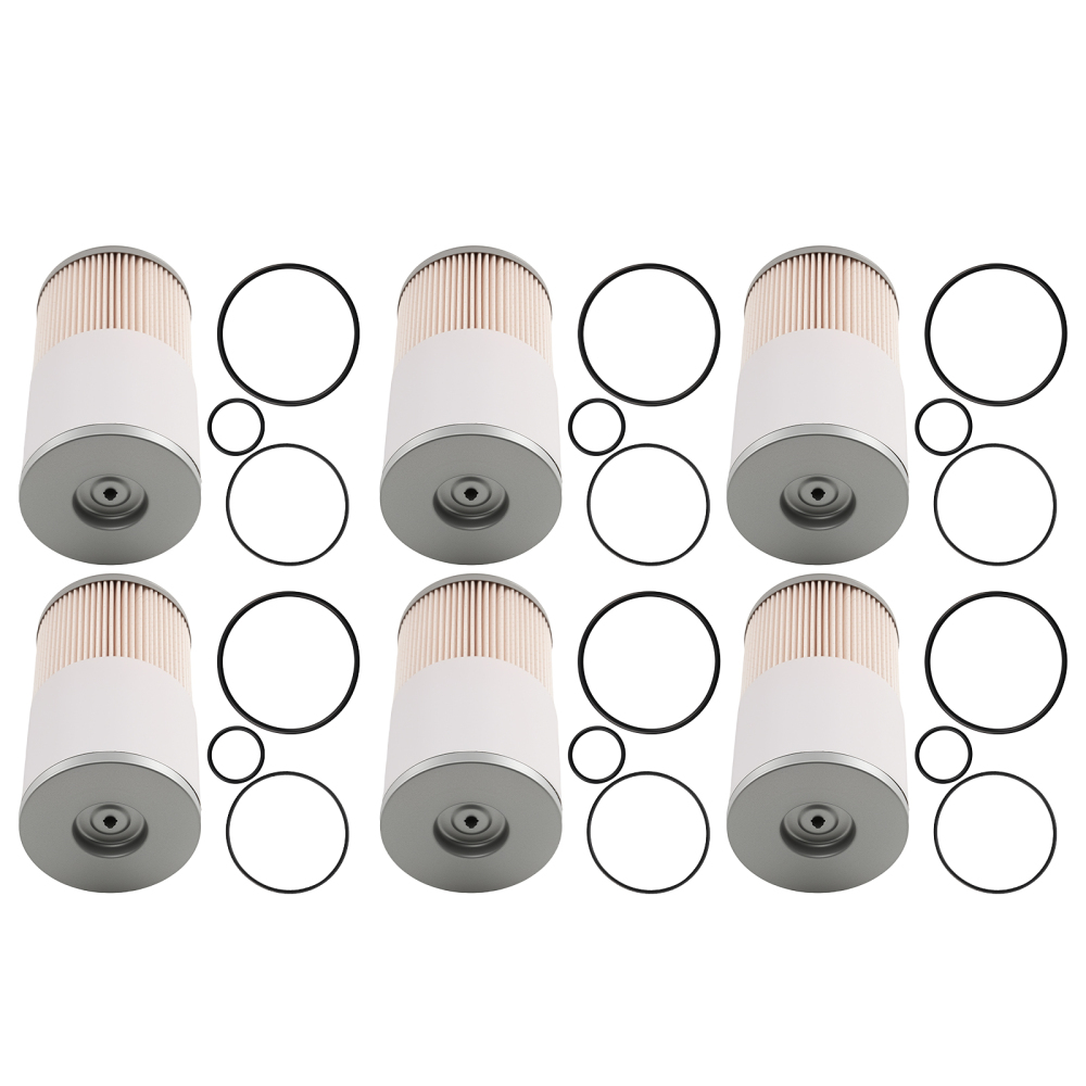 6PCS Fuel Filter compatible for Freightliner/International FS19624 FF1162 PF7895