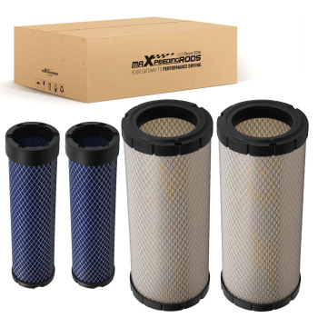 Air Filter Kit compatible for Kubota Tractor M4700 M4800SU M5400DTN MX5000 MX5100 2PCS