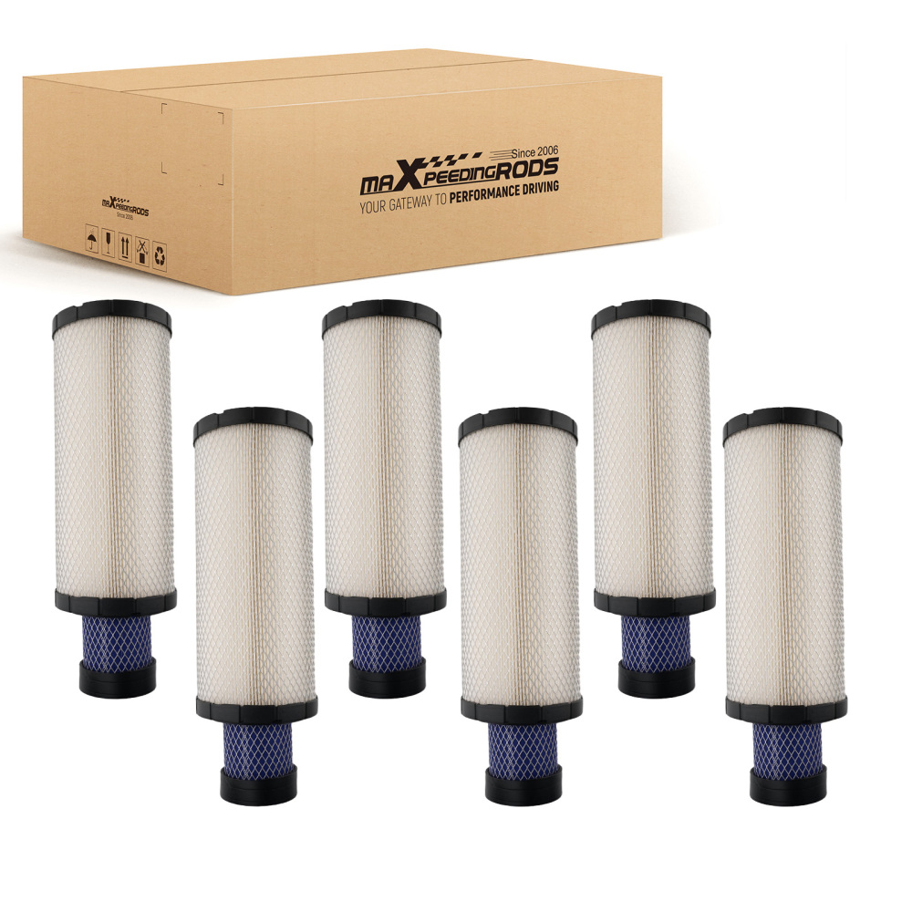 Air Filter Kit compatible for Kubota Tractor M4700 M5400DTN MX5000DT MX5100F P822768 6PCS