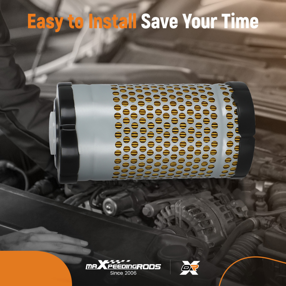 Air Filter 2PC compatible for Kubota B2400HSE B2410HSE RTV500R-A 6C060-99410-C Set