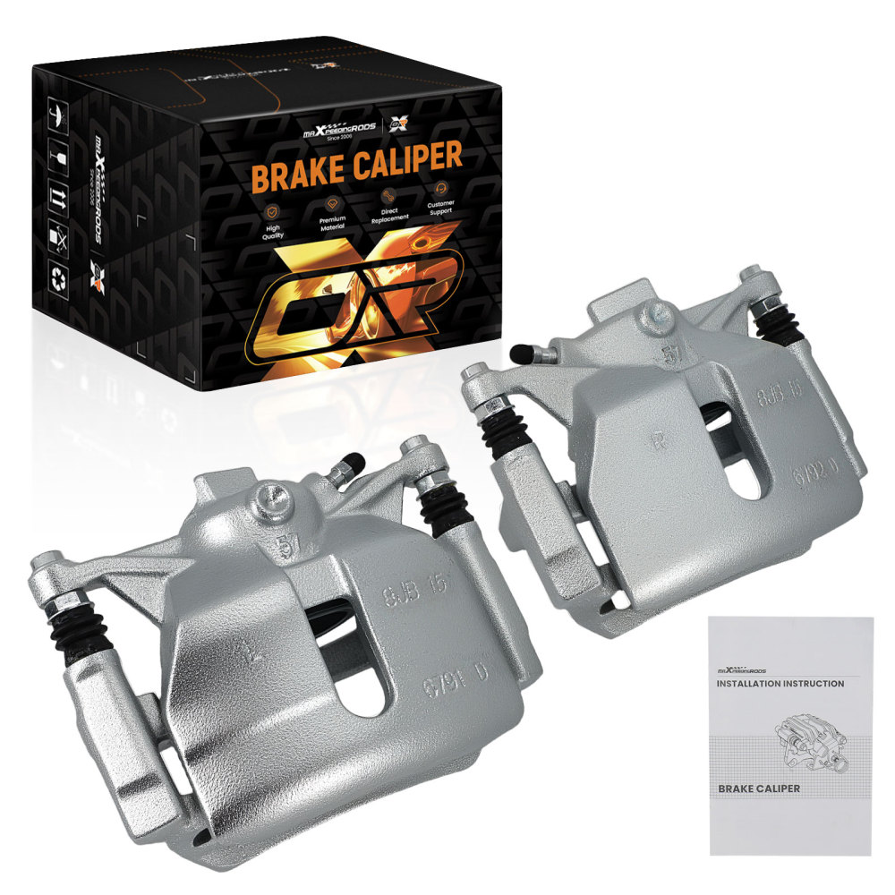 Disc Brake Caliper Front L+R compatible for VW Golf Sportsvan/Compatible for Seat Leon 5F/Compatible for VW Caddy 2014-22