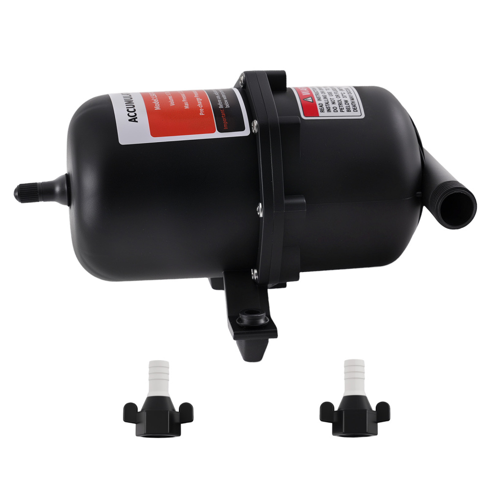 0.75L Water Accumulator for RV Yacht Caravan Pressure System 125PSI