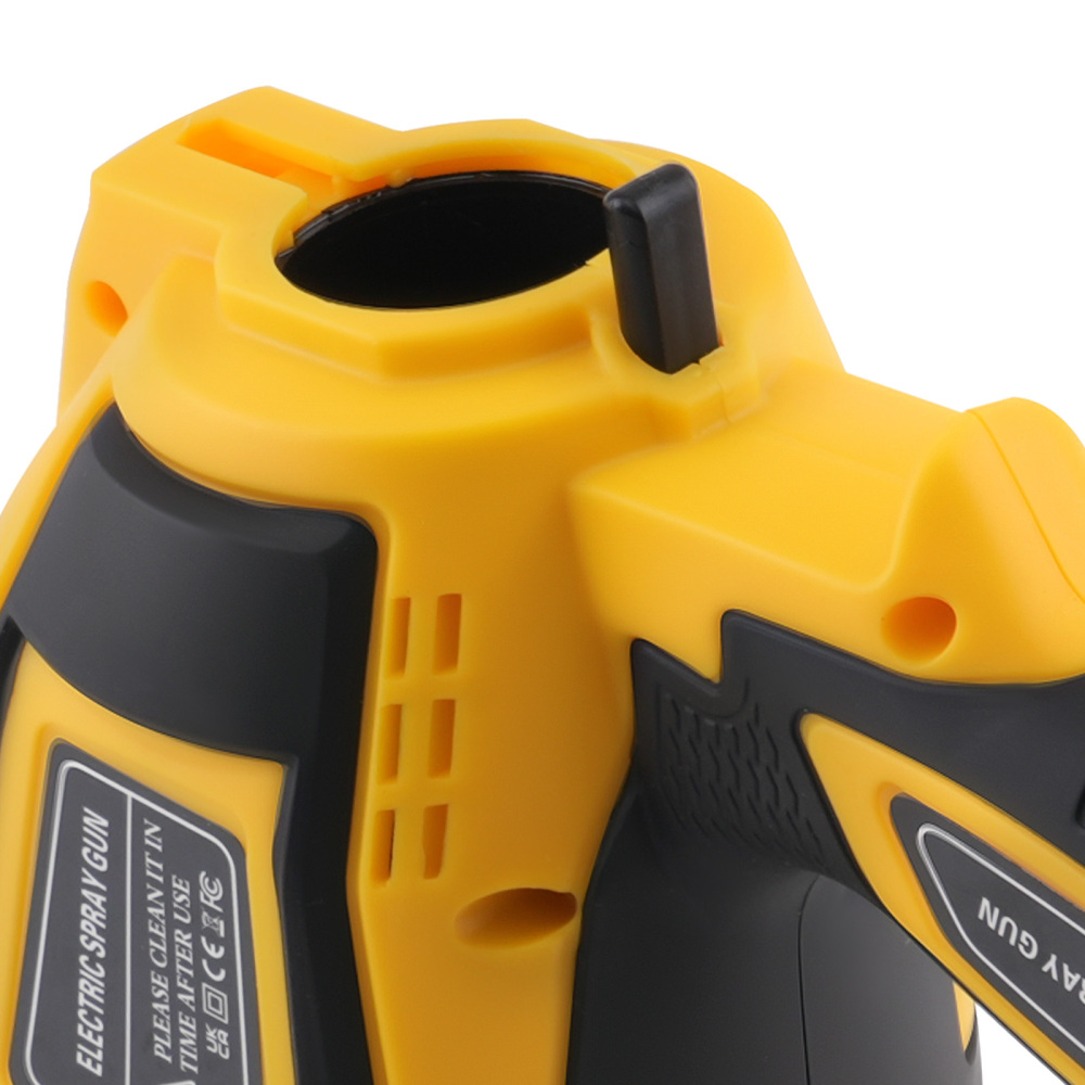 600W-850W Electric HVLP Paint Sprayer Gun 4 Nozzles 1200ml Flow Control Kit