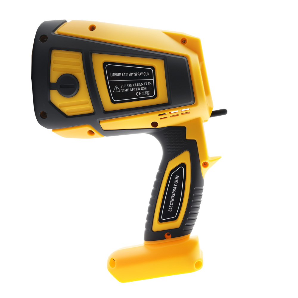 200W Electric Gun HVLP Paint Sprayer 18V-24V 5 Nozzles Adjustable Pattern