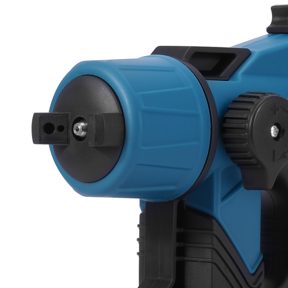 200W Electric Paint Sprayer Handheld HVLP Gun 4 Nozzles For Makita 21V Battery