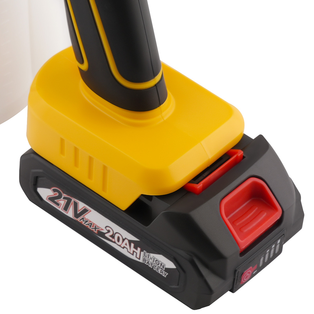 Electric Handheld HVLP Sprayer 1400ML 5 Nozzles LED Light For Makita Battery