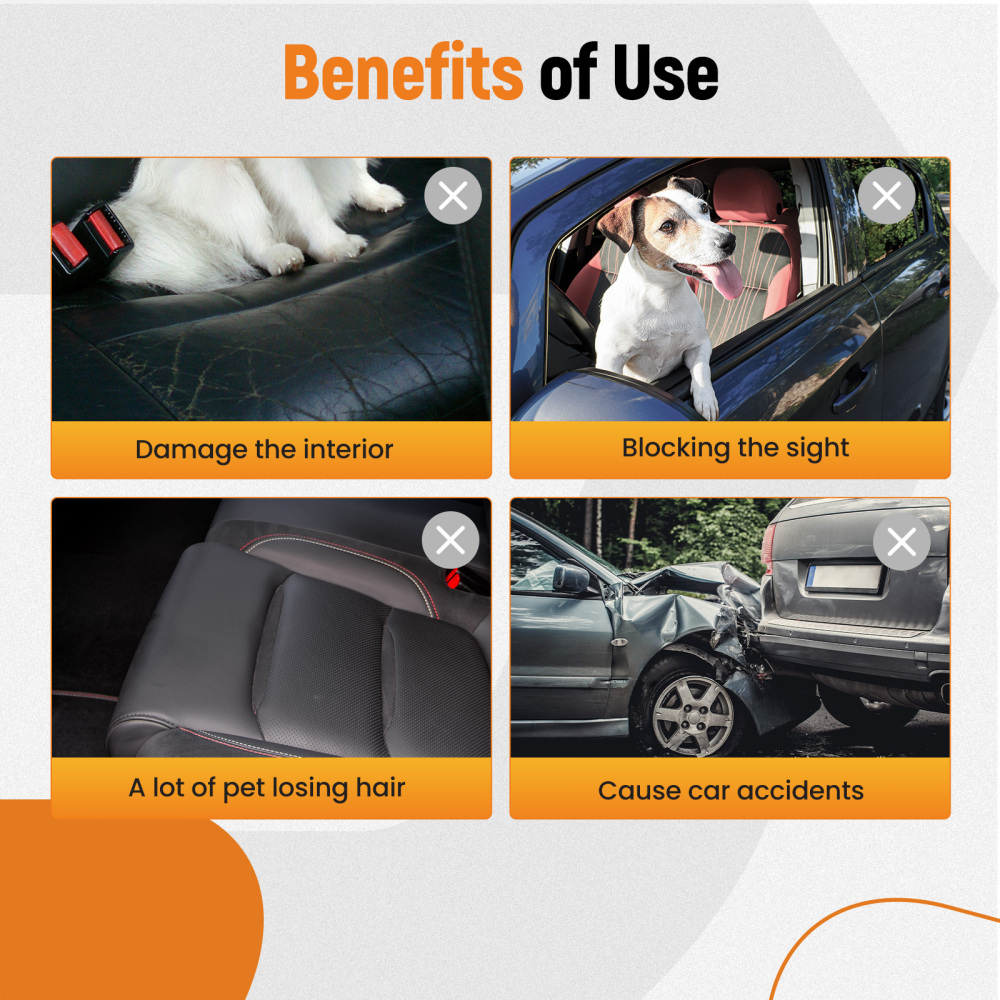 Pet Divider Gate Large Barrier SafeSecure Travel compatible for Tesla Model Y 2021-2023