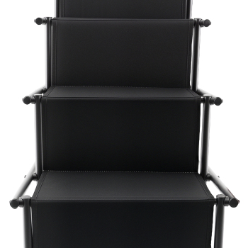 Dog Stairs 4 Steps Foldable Lightweight with Non-Slip Rubberized Bottom Pads