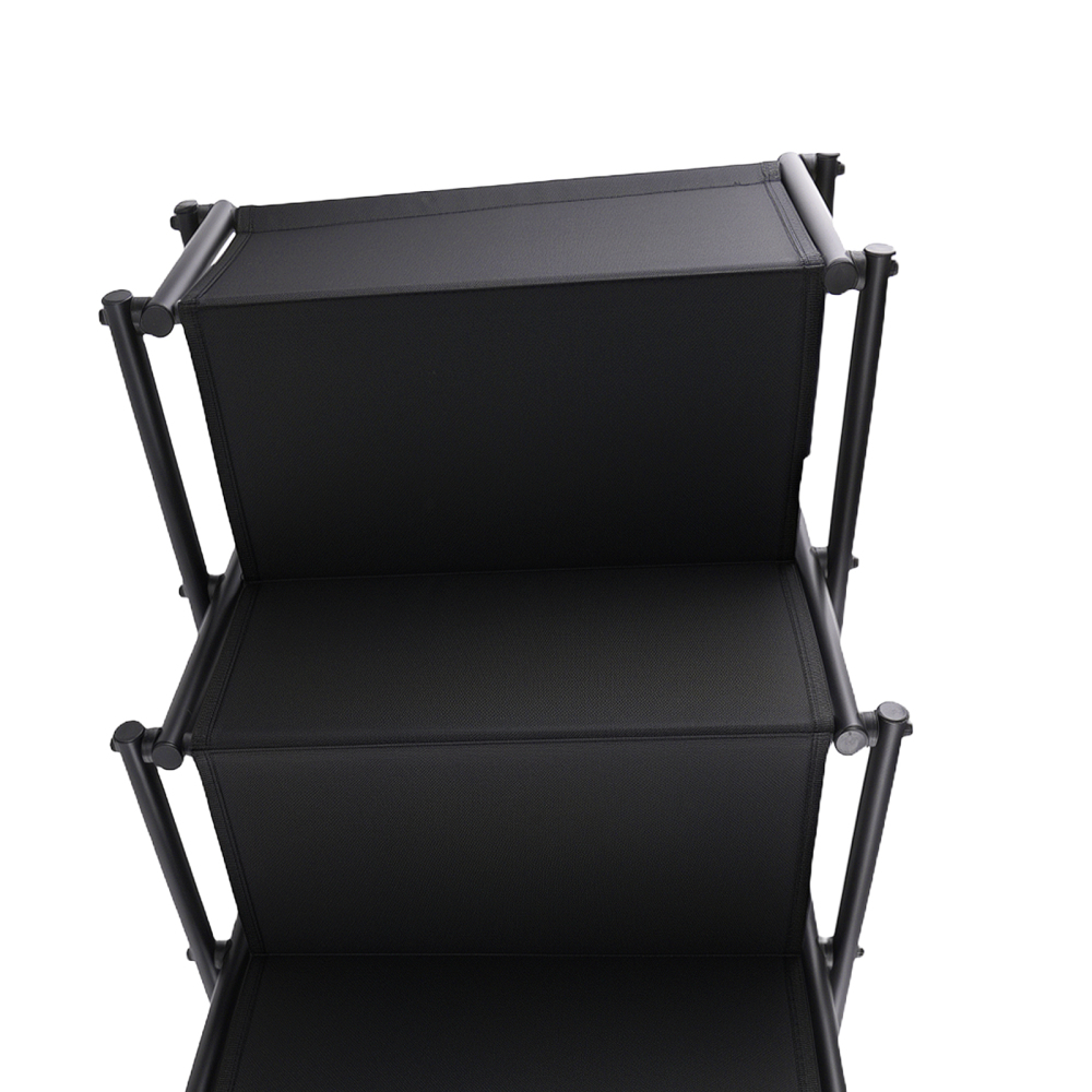 Dog Stairs 4 Steps Foldable Lightweight with Non-Slip Rubberized Bottom Pads