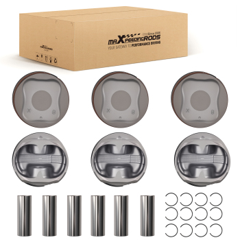 Engine Piston Set compatible for Toyota 4Runner FJ Cruiser compatible for Tacoma 4.0 2003-2009 13101-31030