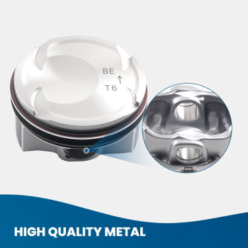 4PCS PistonRings For G4FJ 1.6T compatible for Hyundai 2014-2020 Elantra compatible for Kia Soul Forte